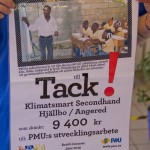 Pengar skänkt till PMU:s utvecklingsarbete